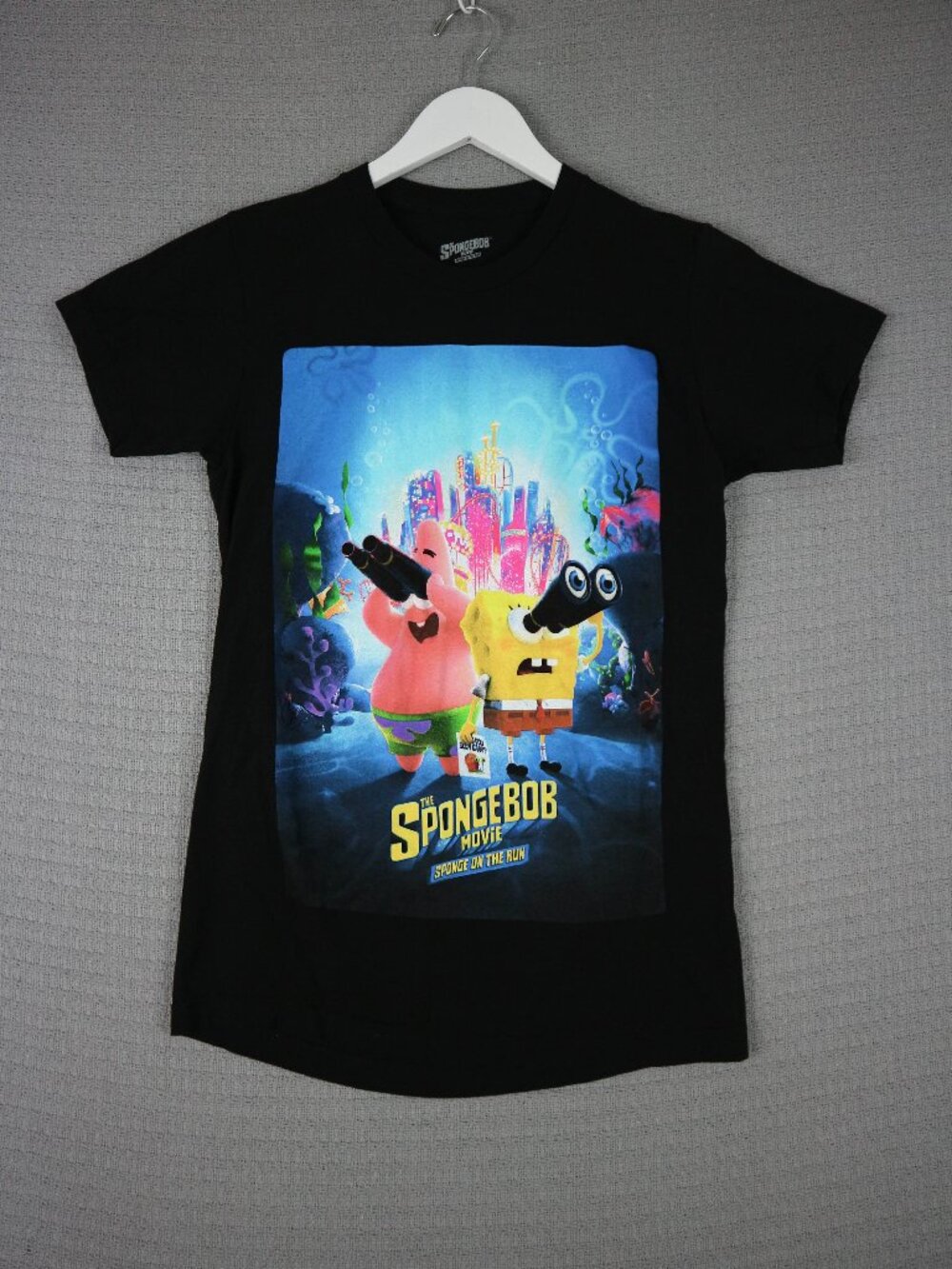 The Spongebob Movie - Sponge on the Run 2020 Official shirt Mens Small